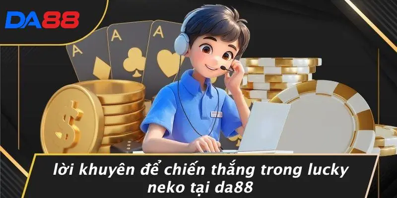 LUCKY NEKO: KHÁM PHÁ THẾ GIỚI KỲ DIỆU MÈO MAY MẮN TẠI DA88 3 Lời Khuyên Để Chiến Thắng Trong Lucky Neko Tại DA88